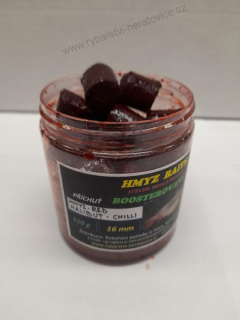 Boosterované chytací pelety - Hmyz/Red Halibut/Chilli - 150g - 20mm